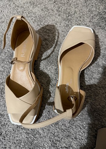 Deri sandalet ayakkabı - Görsel 4