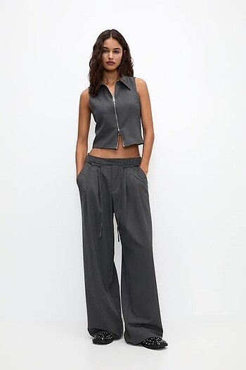 Pull & Bear Pensli Kumaş Pantolon