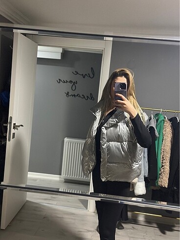 l Beden Metalik şişme yelek