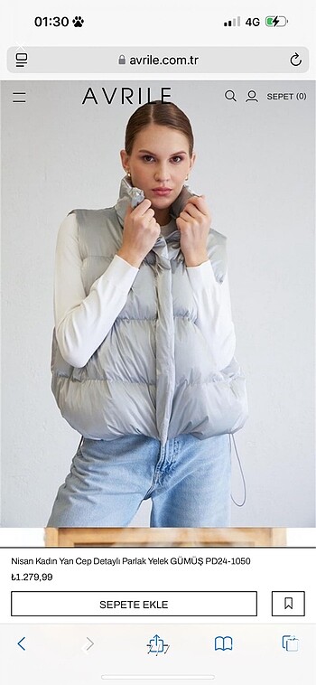 Metalik şişme yelek - Görsel 7