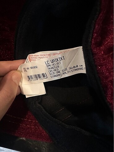 Beden bordo Renk Şapka