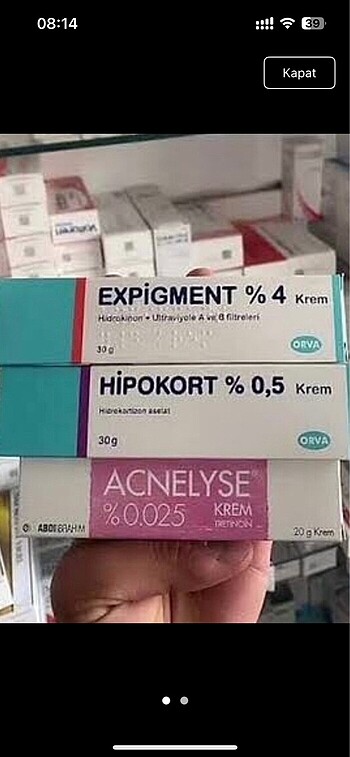 Alıcılı krem