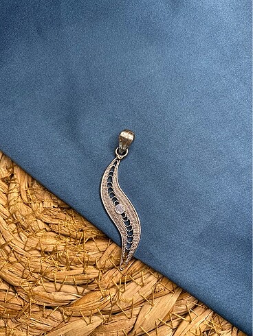 Sterling silver Telkari Kolye Ucu