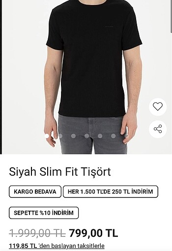 l Beden Piere cardin tişört