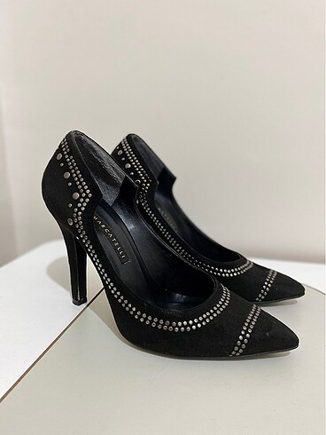 Nine West Taşlı Topuklu Ayakkabı