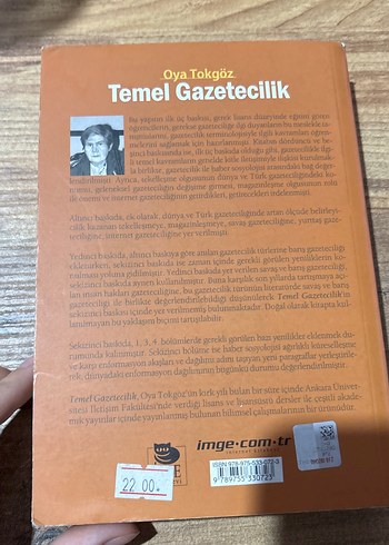 Oya tokgöz temel gazetecilik kitabı - Görsel 2