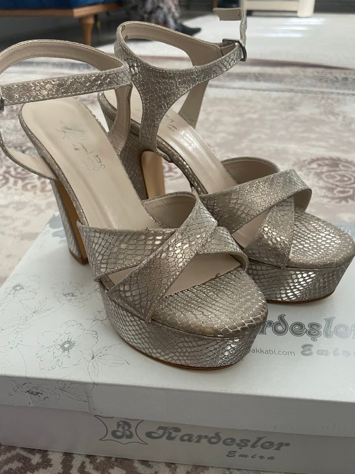 Platform Topuklu Kadın Ayakkabı - Görsel 3