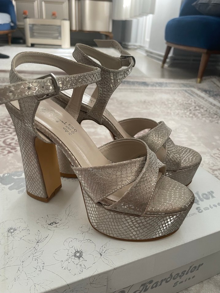 Platform Topuklu Kadın Ayakkabı - Görsel 2