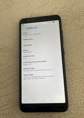 Koyu Mavi Android Telefon - Görsel 3