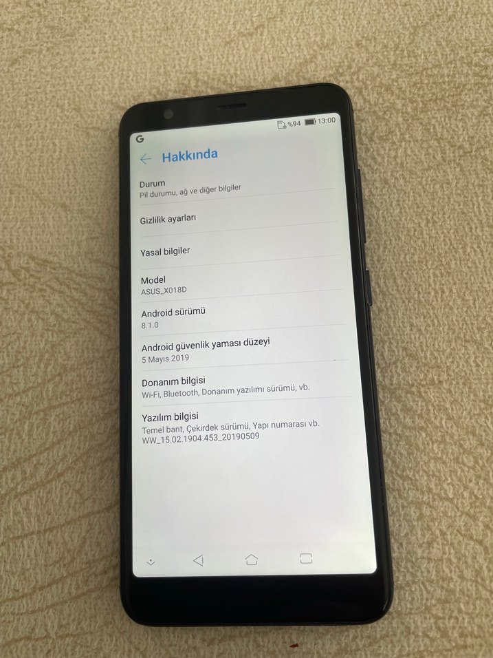 Koyu Mavi Android Telefon - Görsel 3