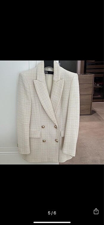 Zara dokulu blazer