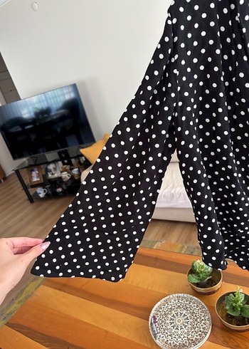 s Beden Zara puantiyeli ince ceket