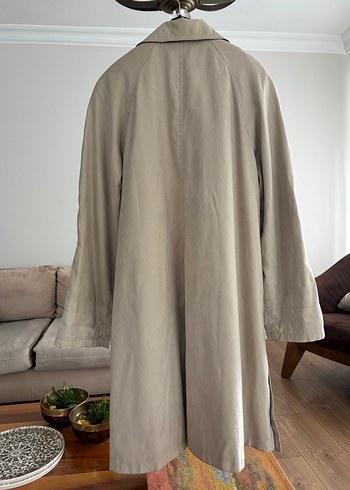 m Beden camel Renk Küf Vintage trençkot
