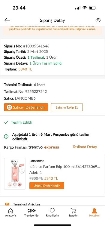Lancome idole parfüm