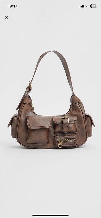 stradivarius etiketli çanta