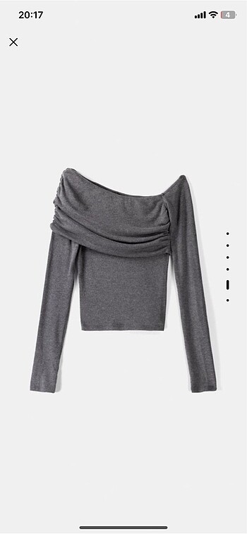 Bershka etiketli bluz