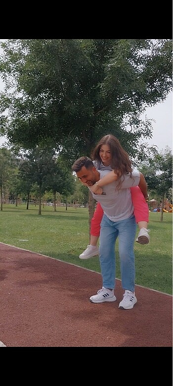 Pembe Şalvar Model Pantolon - Görsel 9