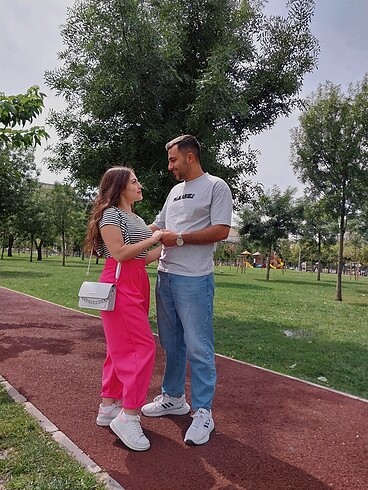 Pembe Şalvar Model Pantolon - Görsel 8