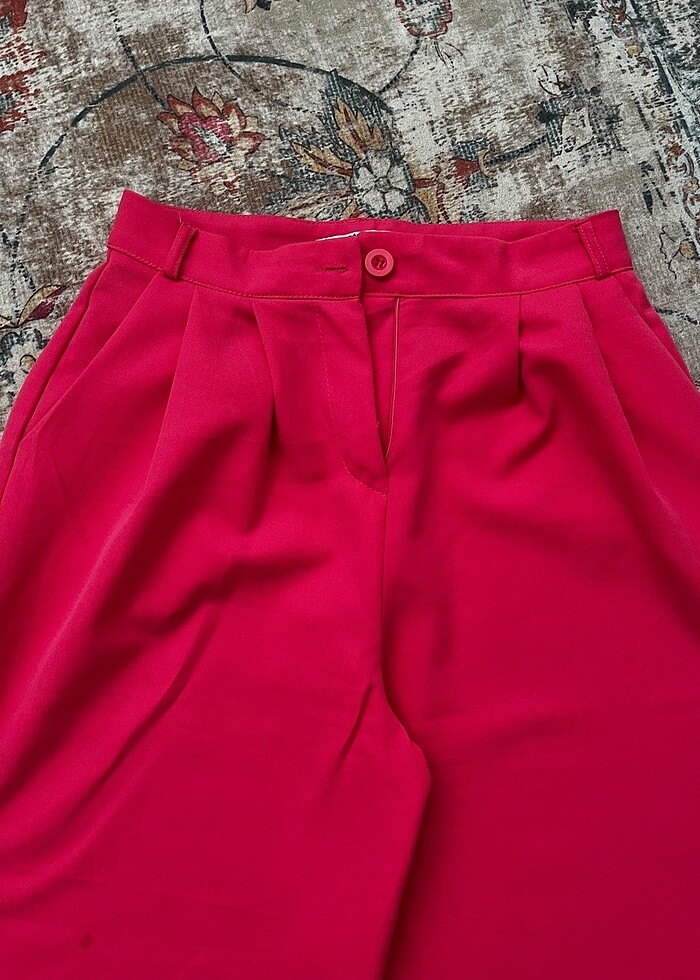 Pembe Şalvar Model Pantolon - Görsel 2