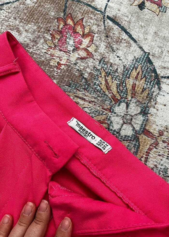 Pembe Şalvar Model Pantolon - Görsel 4