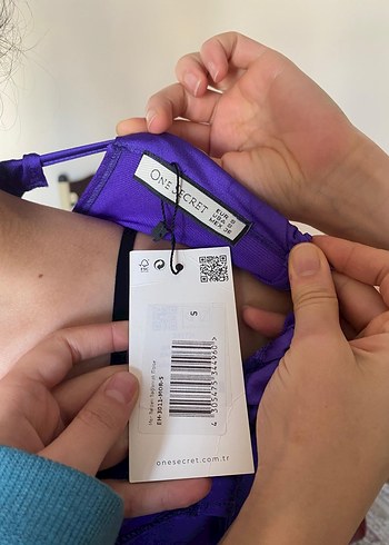 Mor Drapeli Uzun Kadın Elbise - Görsel 4