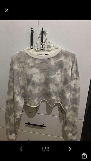 Hiç giyilmemiş bershka crop