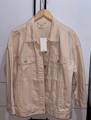 Mango Sıfır etiketli mango jean ceket