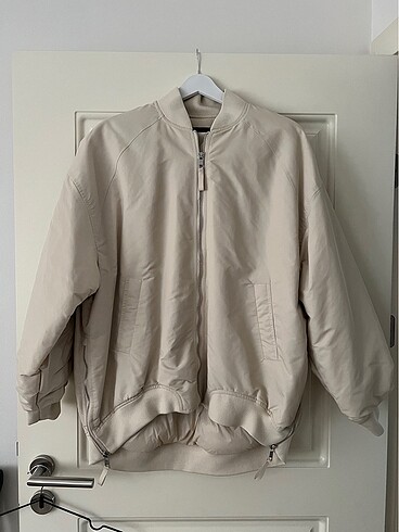 s Beden camel Renk Zara bomber mont