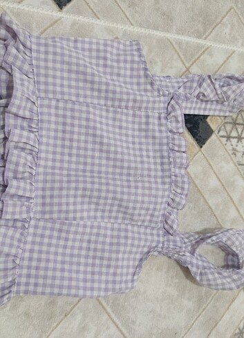 xs Beden Crop askılı 