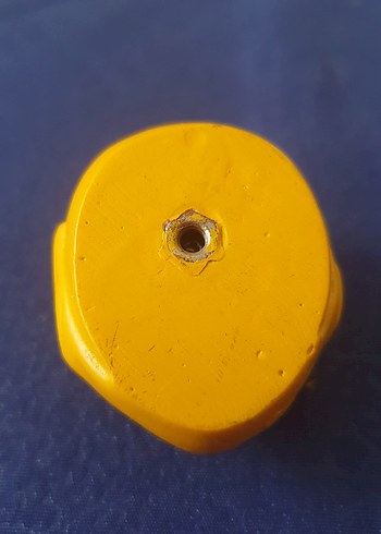 Sarı Siyah Motosiklet Kaskı (Model) - Görsel 5