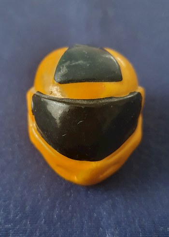 Sarı Siyah Motosiklet Kaskı (Model) - Görsel 3