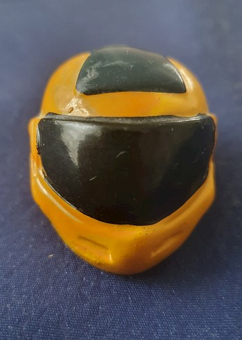 Sarı Siyah Motosiklet Kaskı (Model) - Görsel 7