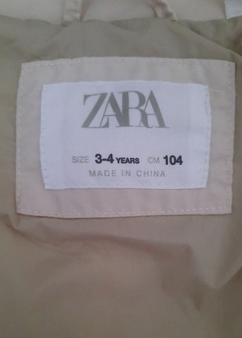 Zara Krem Fermuarlı Çocuk Şişme Yelek - Görsel 2