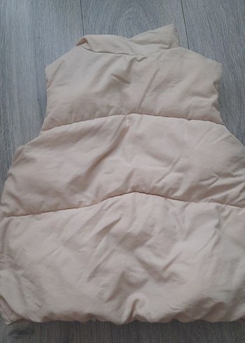 Zara Krem Fermuarlı Çocuk Şişme Yelek - Görsel 3