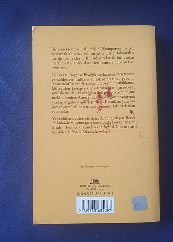 Benim Lokantalarım - Artun Ünsal - Görsel 2