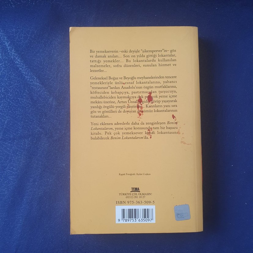 Benim Lokantalarım - Artun Ünsal - Görsel 2