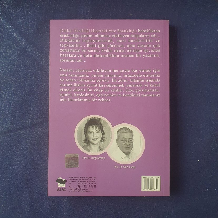 Dikkat Eksikliği ve Hiperaktivite Bozukluğu Kitabı - Görsel 2