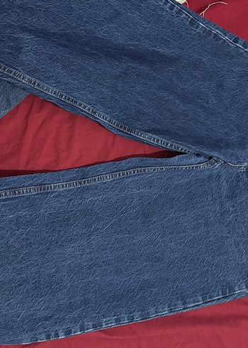 Düğmeli Lacivert Kadın Midi Denim Pantolon