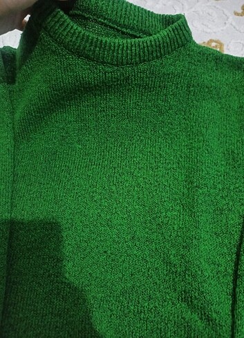 Zara Yeşil kazak