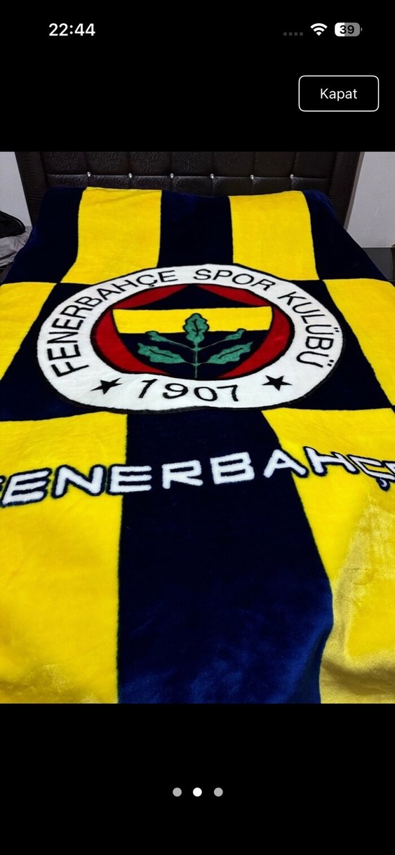 Fenerbahçe Baskılı battaniye - Görsel 2