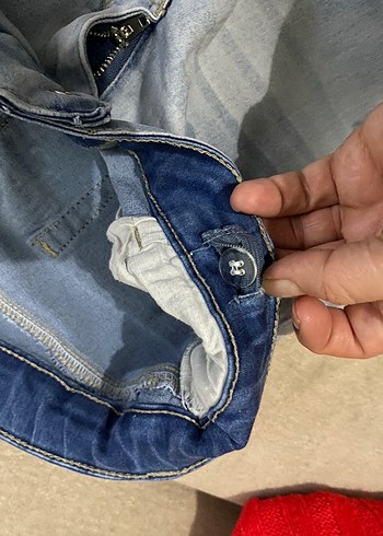 Sokak Stili Gri Midi Kot Pantolon - Görsel 3