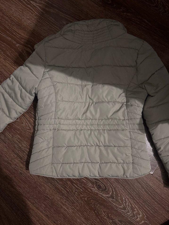 Kürklü Bej Kadın Kısa Kışlık Mont - Görsel 2