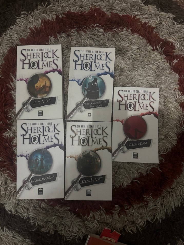 Sherlock Holmes Roman Seti 5 Adet - Görsel 2