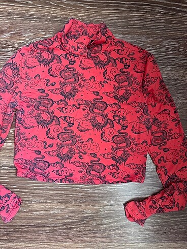 Bershka Uzun kollu bluz