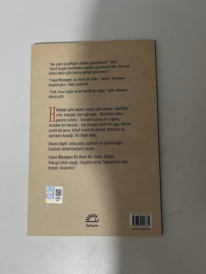 Fakat Müzeyyen Bu Derin Bir Tutku - İlhami Algör - Görsel 2