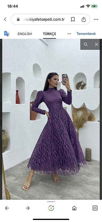 Tesettür abiye - Görsel 4