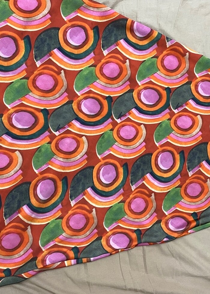 Beymen club desenli midi evaze etek - Görsel 3