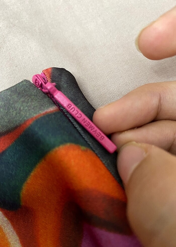 Beymen club desenli midi evaze etek - Görsel 5