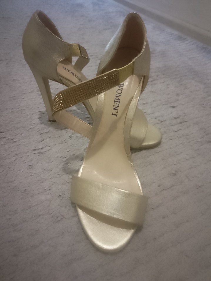 bantlı ince topuk şık abiye ayakkabı - Görsel 2