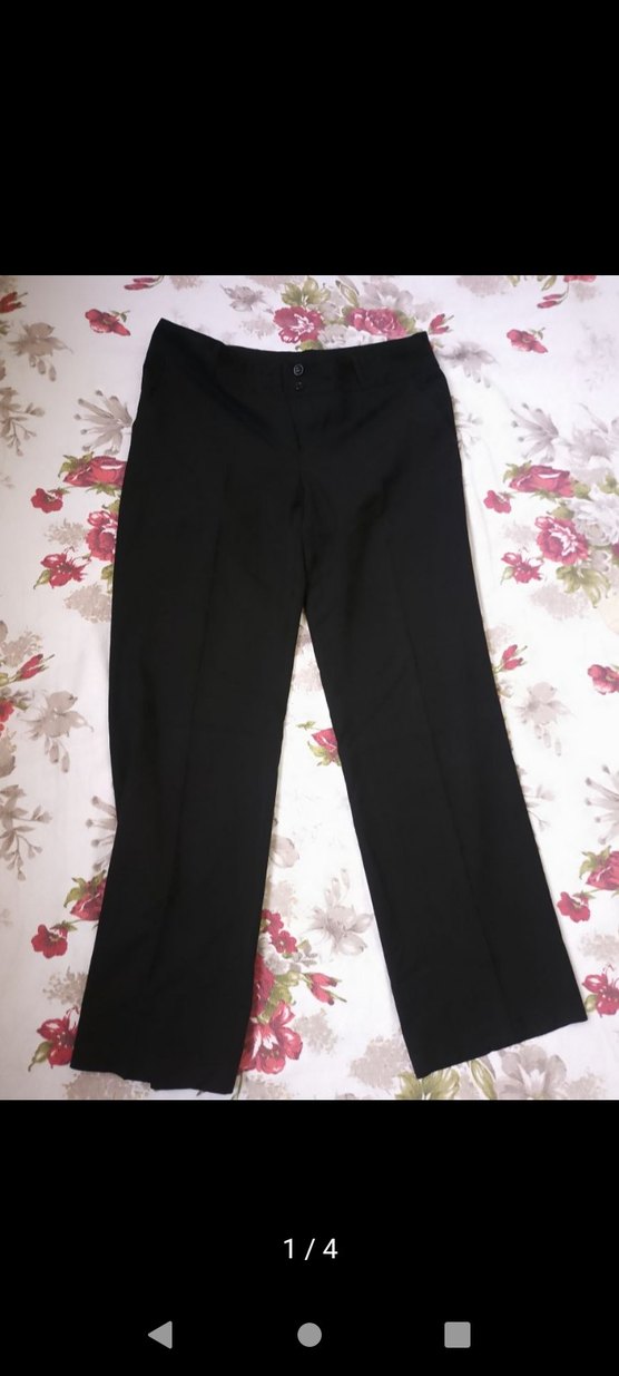 Kadın Kumaş Pantolon Seti - Renkli ve Rahat - Görsel 2